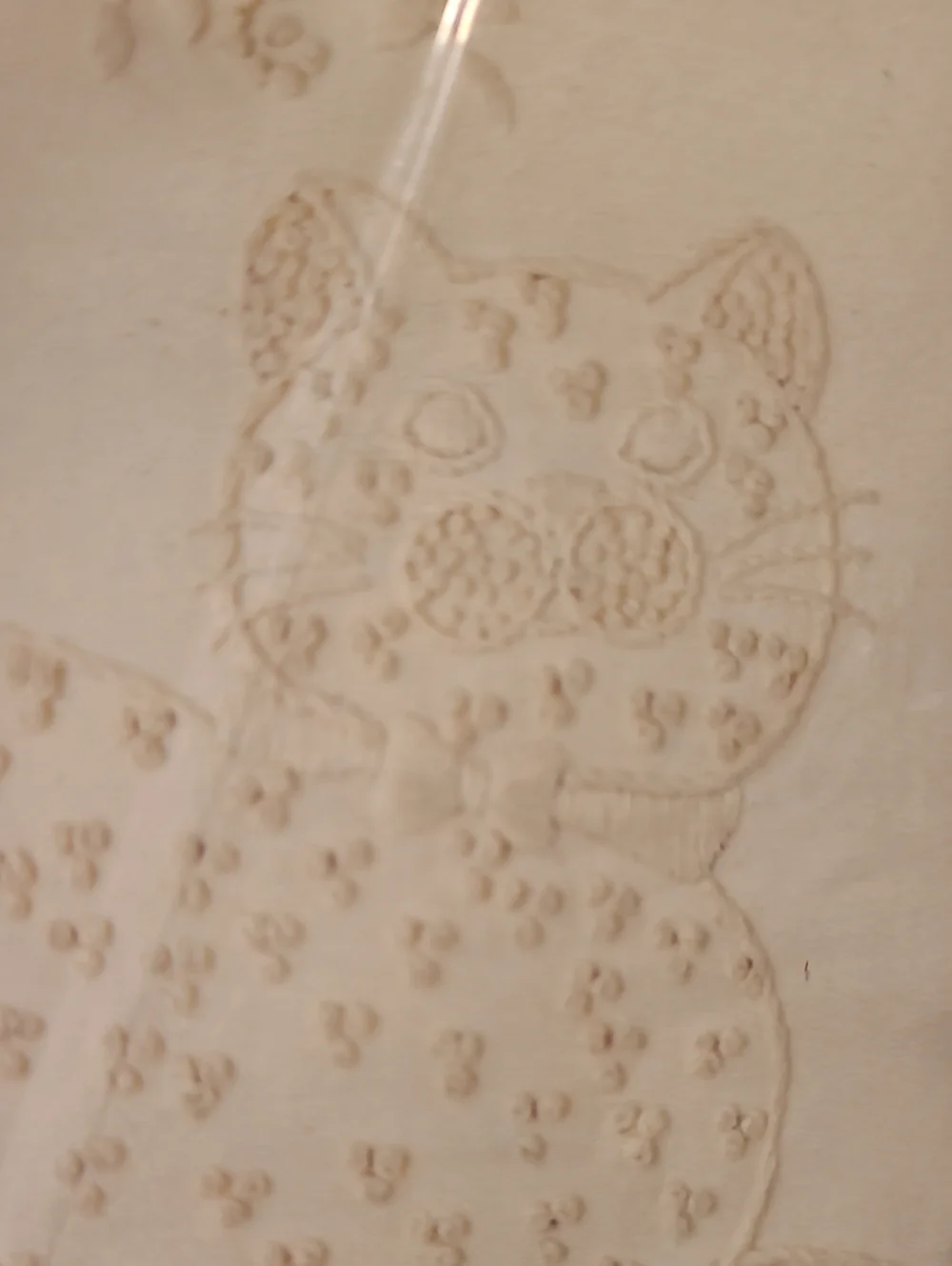 Something Special Cat Pillow Cross Stitch, NWT Needle Sew Yarn